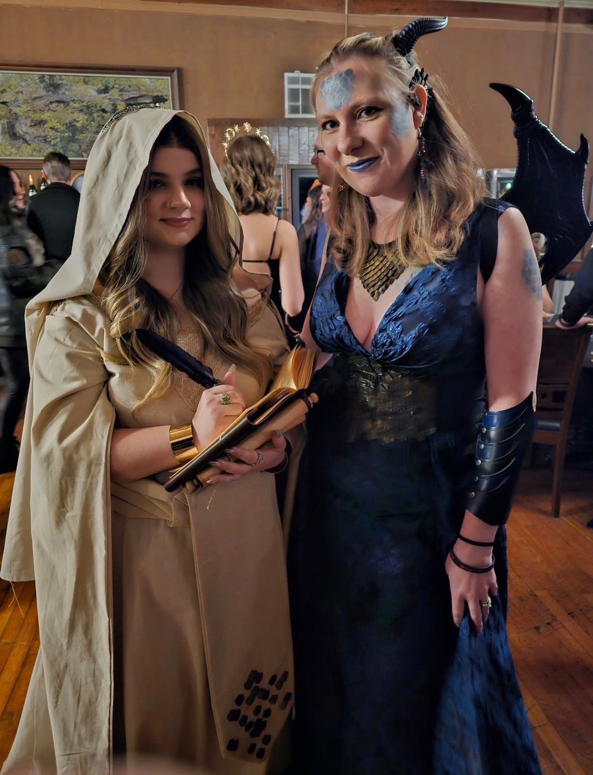 Costumed guests at Dragon Riders Weekend and Gala