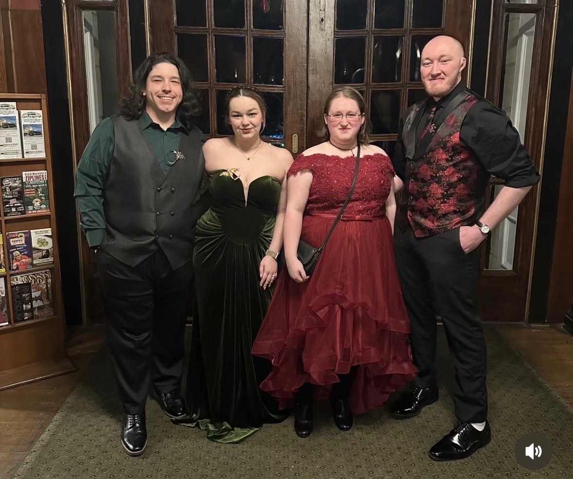 Formalwear group at Dragon Riders Weekend and Gala