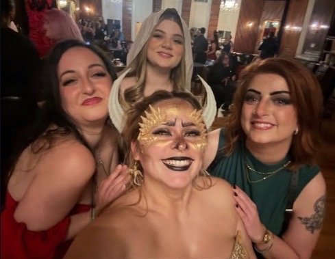 Guest selfie at Dragon Riders Weekend and Gala
