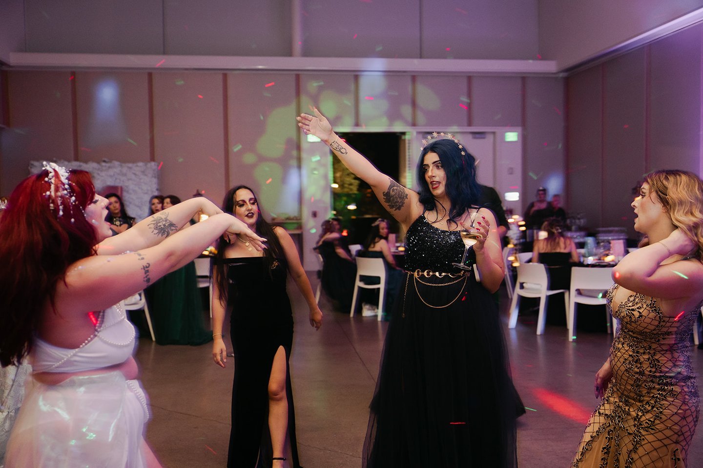 Closing dance floor at The Night Court Ball